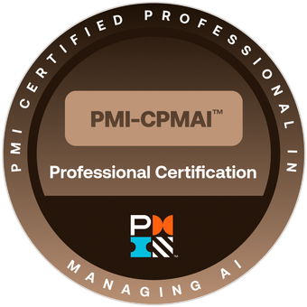 PMI-CPMAI certification, verified on Credly